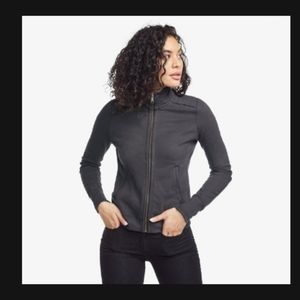 American Giant Moto Zip Up